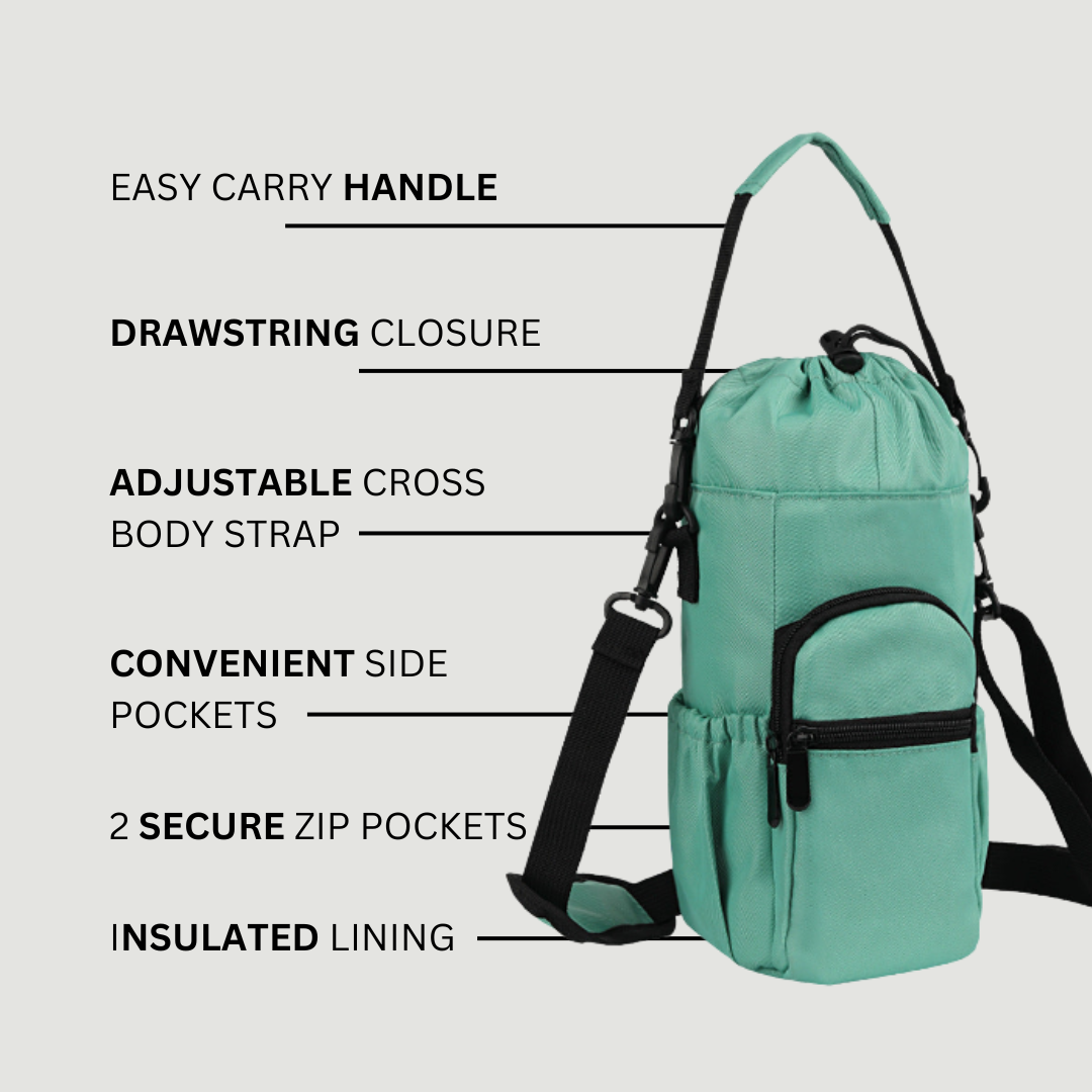 The Daily Carry Water Bottle Bag - Dual Tone